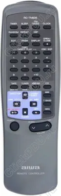 Пульт Aiwa RC-TN606 к муз. центру 3 диска оригинальный