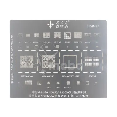 BGA трафарет XZZ HiSilicon Kirin 990