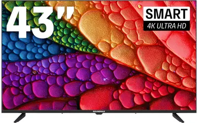 Телевизор SOUNDMAX SM-LED43M04SU(черный)\Y SMART TV Яндекс