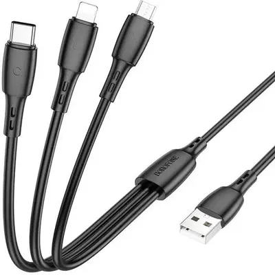 Кабель BOROFONE (6974443384543) BX71 Black