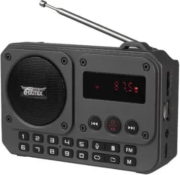 Радиоприемник RITMIX RPR-010, черный