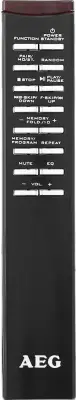 Пульт AEG BSS4811 для аудиосистемы AEG