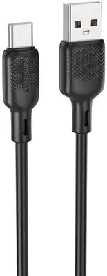 Кабель BOROFONE (6941991115554) BX113 USB 3.0A для Type-C Black 3 м