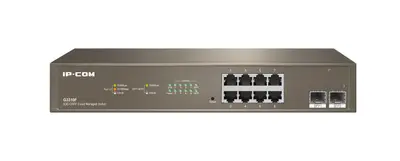 G3310F Управляемый L2 коммутатор IP-COM с 8 Ethernet портами 10/100/1000 Мбит/с, 2 SFP 100/1000 Мбит/с