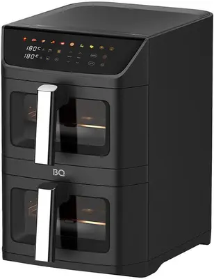 Аэрогриль BQ AF1211S Black + КНИГА РЕЦЕПТОВ