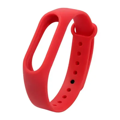 Силиконовый ремешок для Xiaomi mi band 3/4 красный