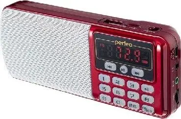 Радиоприемник PERFEO (PF_5026) ЕГЕРЬ -i120-RED, красный