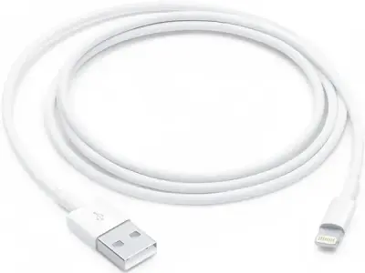 Кабель совместимый с Apple USB/Lightning 1м белый (MUQW3ZE/A) (CE)