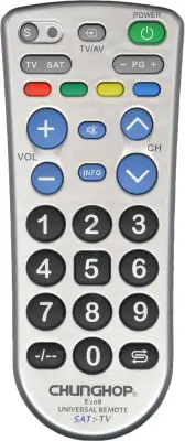 Универсальный пульт Chunghop RM-E208 TV/SAT