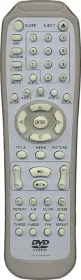 Пульт Akai DV-P4745 для DVD плеера Akai