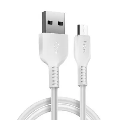 USB кабель Hoco X20 micro 1m белый