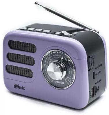 Радиоприемник RITMIX RPR-033 LAVENDER