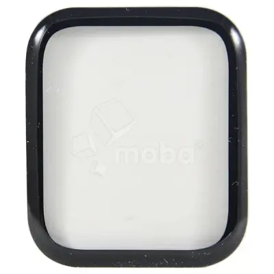 Защитная пленка "Полное покрытие" для Apple Watch 4/5/6/SE/SE 2022/SE 2023/SE 2024/SE 2025 (44 мм) Черный (силикон)