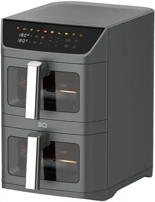 Аэрогриль BQ AF1212S Gray + КНИГА РЕЦЕПТОВ
