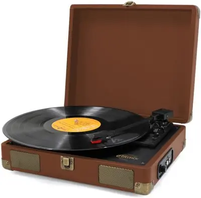 Проигрыватель RITMIX LP-100 Brown leather