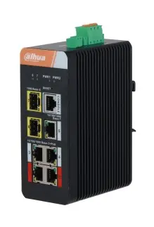 DH-IS4207-4GT-120 4-портовый гигабитный управляемый коммутатор с PoE