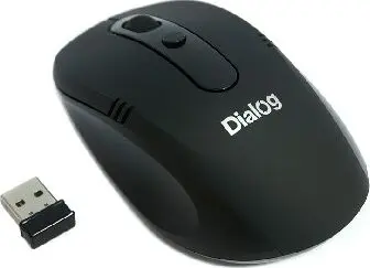 Мышь DIALOG MROP-03U черный