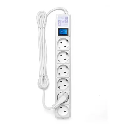 Сетевой фильтр Power Cube 3м 16А/3,5кВт (белый)