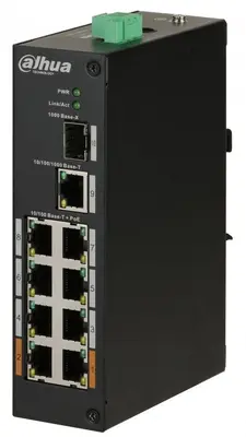 DH-PFS3110-8ET-96 защищенный 8-портовый РОЕ коммутатор