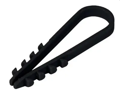 Дюбель-хомут нейлоновый PROconnect 11-18 мм, черный, упаковка 100 шт.