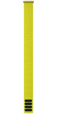 Оригинальный нейлоновый ремешок Garmin UltraFit 22мм Amp Yellow (желтый) (010-13306-15)