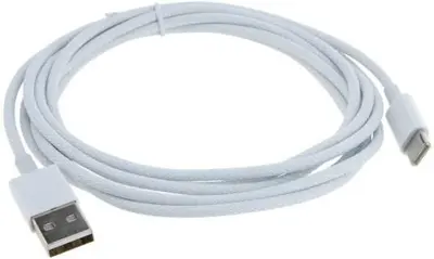 Кабель ELTRONIC (1-11) 3A/60W тканевая оплетка (белый)