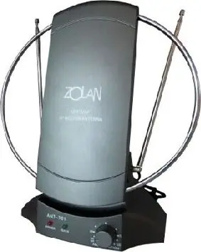 Антенна комнатная ZOLAN (120) FB-029 активная