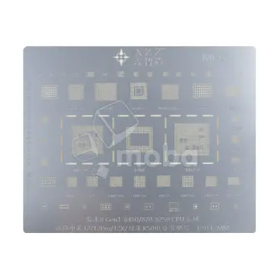 BGA трафарет XZZ Snapdragon 8 Gen 1 для Xiaomi 12/12 Pro/12X