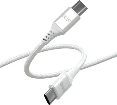 Кабель MORE CHOICE (4620202554079) K69aa USB 3.0A PD 60W для Type-C - 1 м , белый