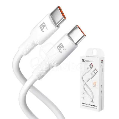 Кабель Type-C - Type-C BC X81 Soft (PD) Белый