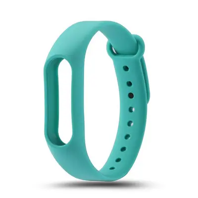 Силиконовый ремешок для Xiaomi mi band 3/4 бирюзовый