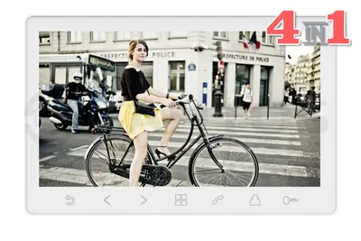 Amelie Slim (White) HD SE Видеодомофон