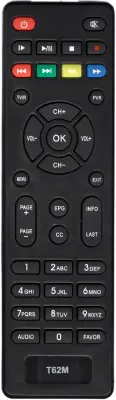 Пульт Huayu T62M для DVB-T2 ресивера