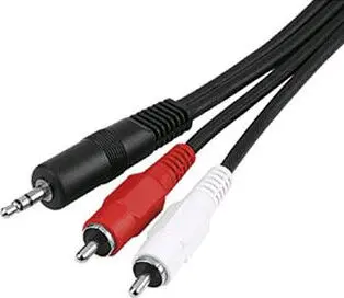 5BITES AC35J2R-020M AUDIO / 3.5 JACK M / 2*RCA M / STEREO / 2M