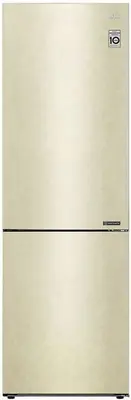 Холодильник LG GA-B509CECL 419л бежевый