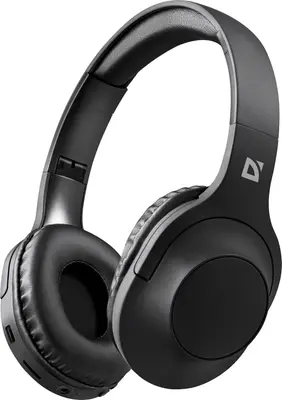 Беспроводная гарнитура DEFENDER (63445) FreeMotion B445 черный, Bluetooth