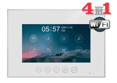 Marilyn HD Wi-Fi s (white) Монитор цветного видеодомофона