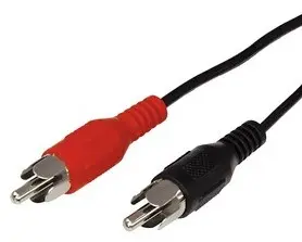 Шнур 2 RCA - 2 RCA, длина 1,5 метра, черный REXANT