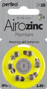 Элементы питания PERFEO ZA10-6BL AIROZINC PREMIUM (6)