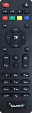 Пульт ДУ SELENGA DVB-T2 для моделей T42D/81D(с августа 2018)/HD950D/T20D ВВ3415