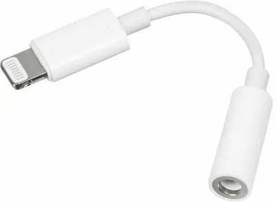 PERFEO (A7027) Переходник Jack 3.5 mm розетка - 8 PIN (Lightning) вилка