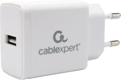 СЗУ CABLEXPERT (22211) ЗУ5Вт, 1А, 1хUSB, белый, пакет