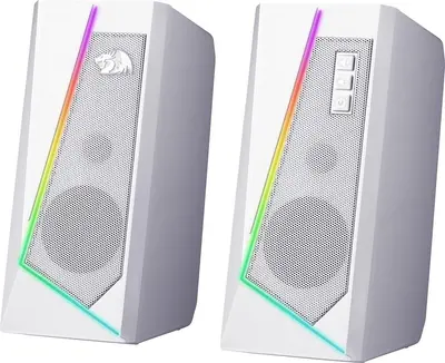 Акустика REDRAGON (71775) Anvil белый,5 Вт,RGB,USB+3.5мм белый