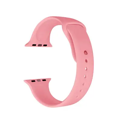 Силиконовый ремешок для Apple Watch 38/40/41mm розовый