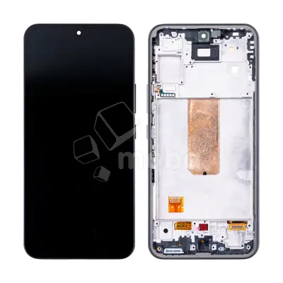 Дисплей для Samsung Galaxy A54 5G (A546E) модуль с рамкой Черный - (OLED) (Full Size)