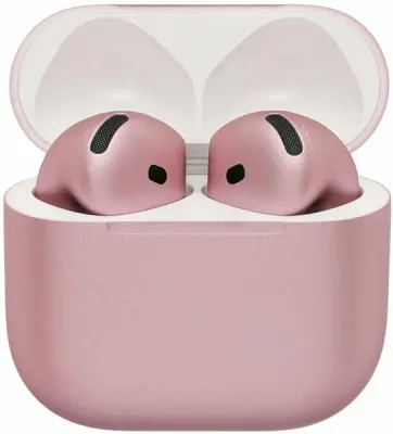 Беспроводные наушники Apple AirPods 4 с шумоподавлением (МХР93) розовое золото