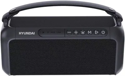 Колонка портативная HYUNDAI H-PS1007 черный