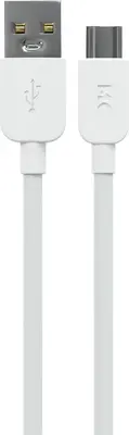 Кабель MORE CHOICE (4620202554673) K85a USB 3.0A для Type-C - 1м , белый