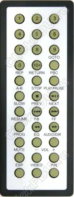 Пульт BBK PV400/410/420S Портативный MP3 оригинальный