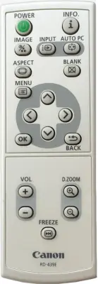 Пульт Canon RD-439E для проектора Canon